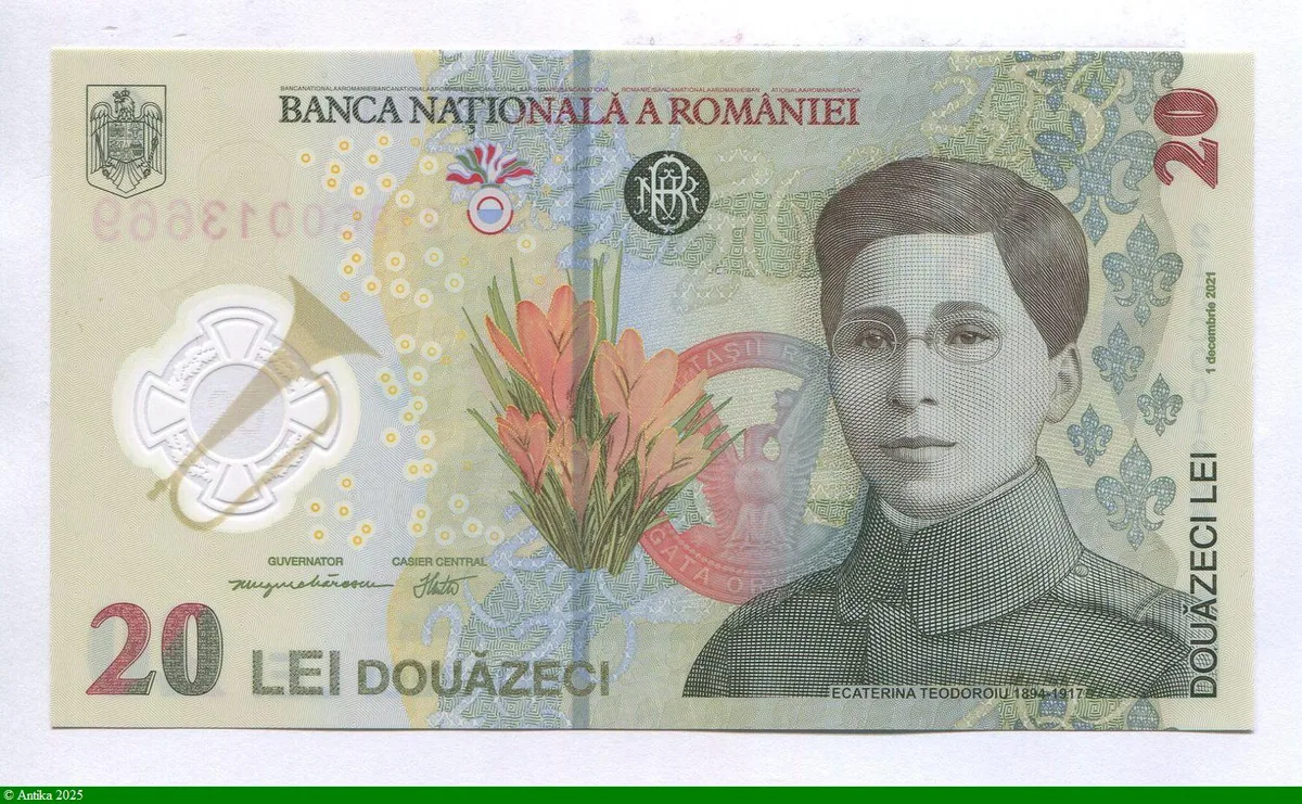 20 Lei Ecaterina Teodoroiu