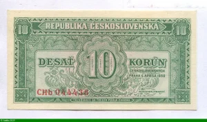 10 Korun Vert