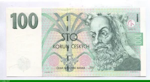 100 Korun Roi Karel IV