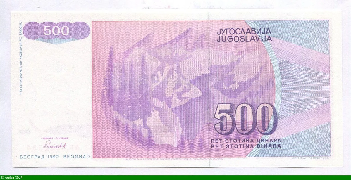 500 Dinara Jeune Garcon