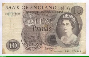 10 ¨Pounds Elizabeth II & Lion PROMO