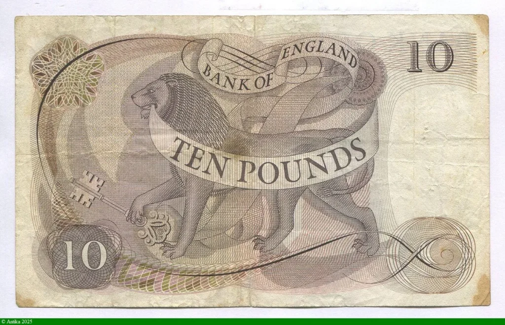 10 ¨Pounds Elizabeth II & Lion PROMO