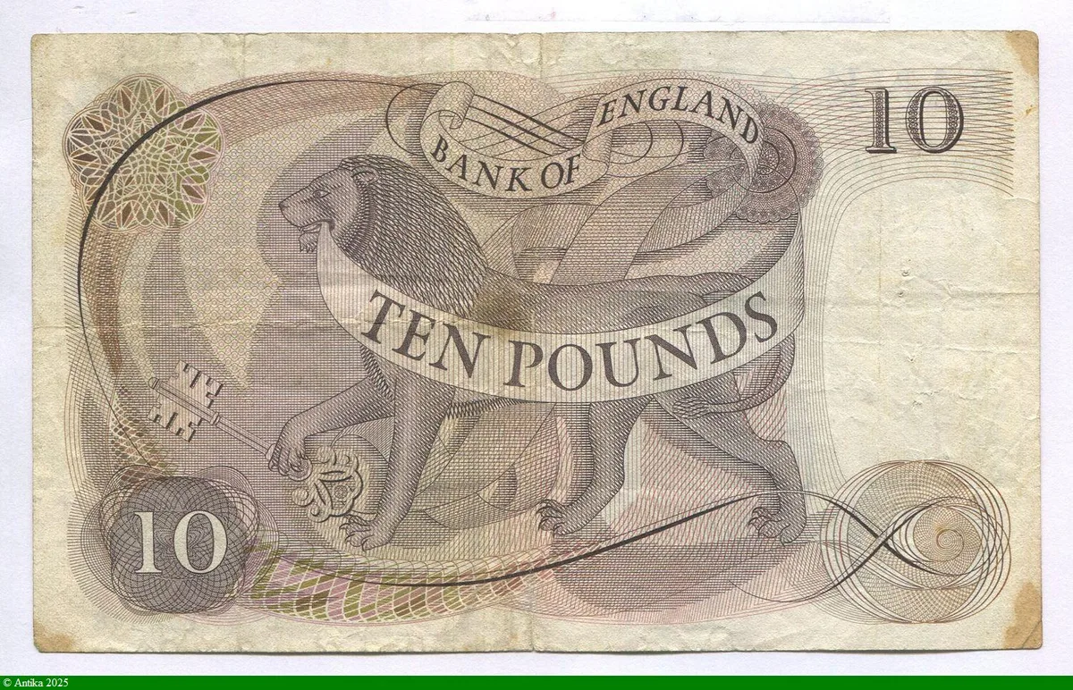 10 ¨Pounds Elizabeth II & Lion PROMO