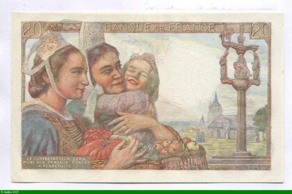 20 FRANCS PECHEUR - Type 1942