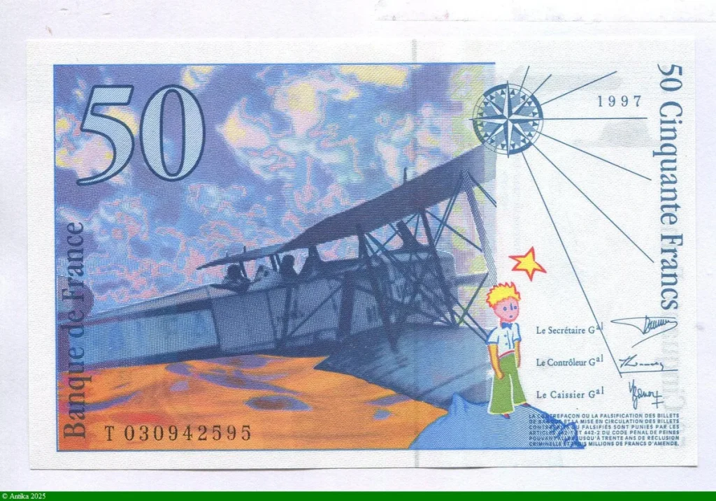 50 FRANCS SAINT-EXUPERY - Type 1992 modifié