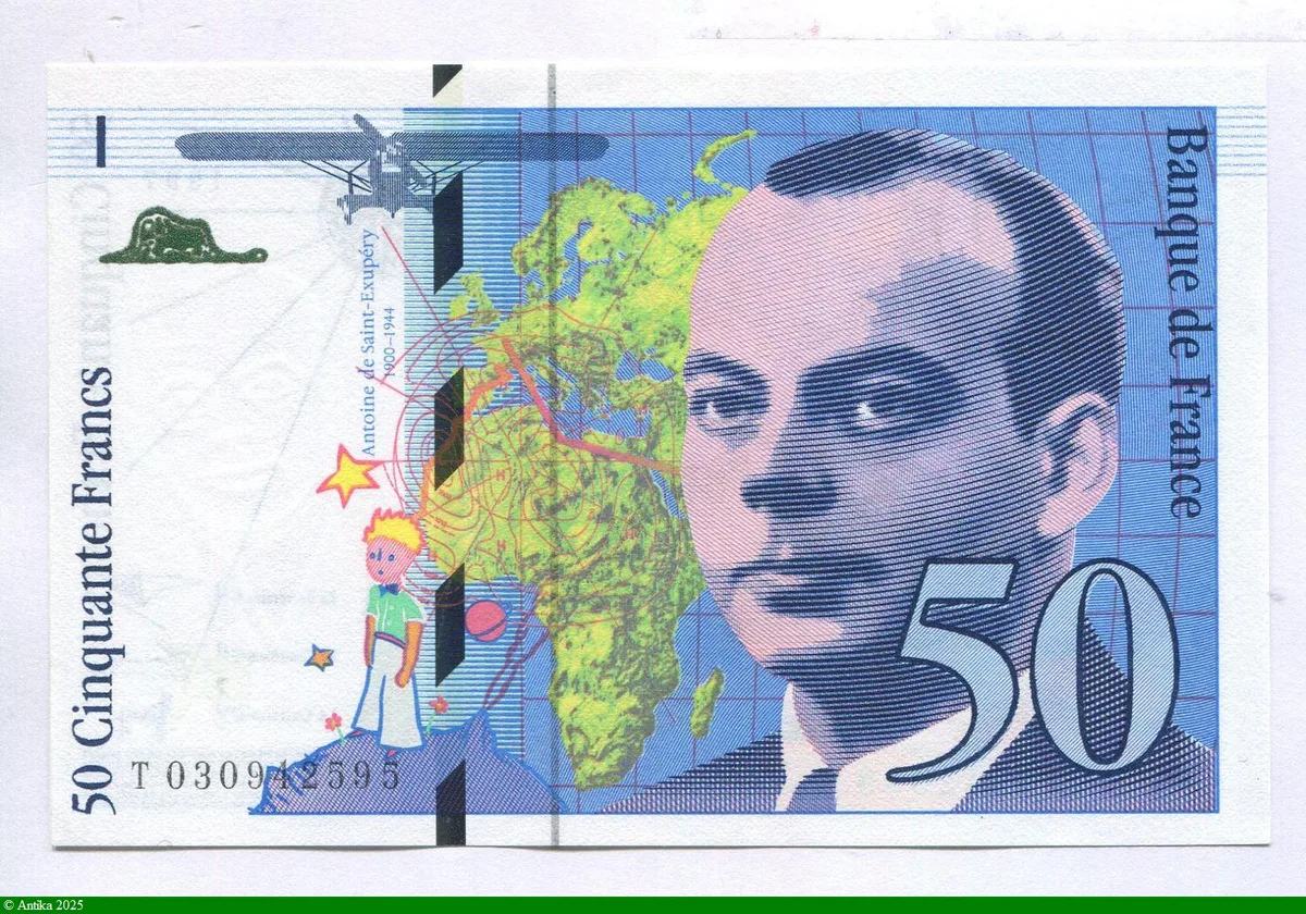 50 FRANCS SAINT-EXUPERY - Type 1992 modifié
