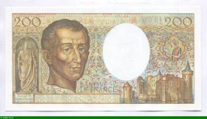 200 FRANCS MONTESQUIEU -Type 1981