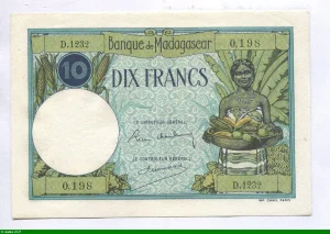 10 FRANCS Femme & Fruits