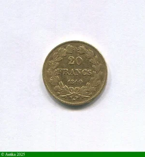 20 FRANCS OR T.L Caducée