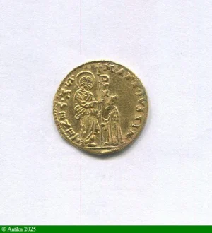 SEQUIN OR Venise M.A JUSTINIEN DOGE 1684-1688 3,49 gr