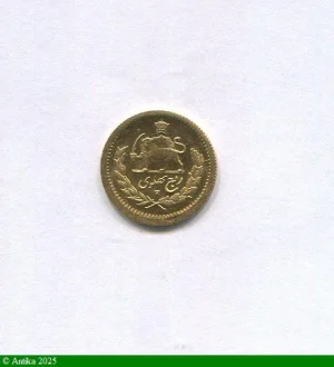 1/4 PAHLAVI or SH1355 Reza PAHLAVI 2,04 gr
