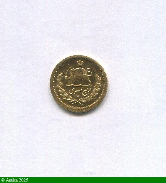 1/4 PAHLAVI or SH1355 Reza PAHLAVI 2,04 gr
