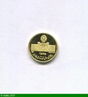 MEDAILLETTE or Jubilé Banque d'Iran PAHLAVI 2,52 gr