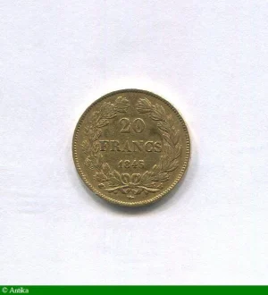 20 FRANCS OR T.L