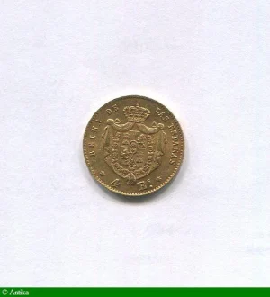 4 ESCUDOS ISABELLE II Madrid 3,40 gr