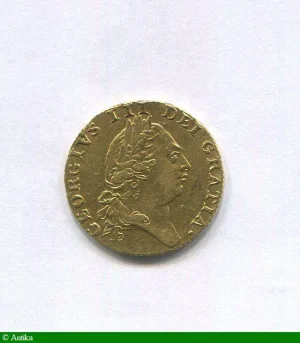 GUINEE GEORGES III I, 5e type 8,35 gr RARE