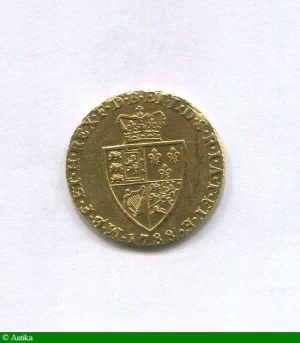 GUINEE GEORGES III I, 5e type 8,35 gr RARE