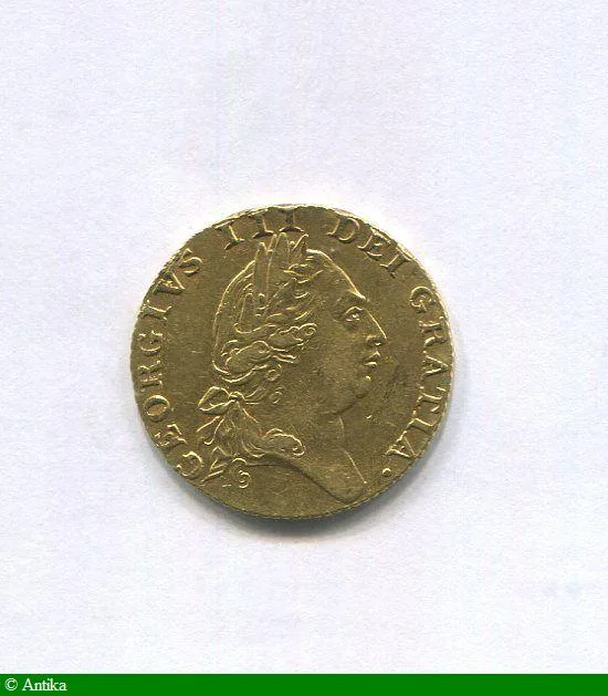 GUINEE GEORGES III I, 5e type 8,35 gr RARE