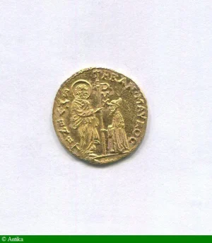 SEQUIN OR VENISE MARCANTONIO 1684-1688 3,48 gr