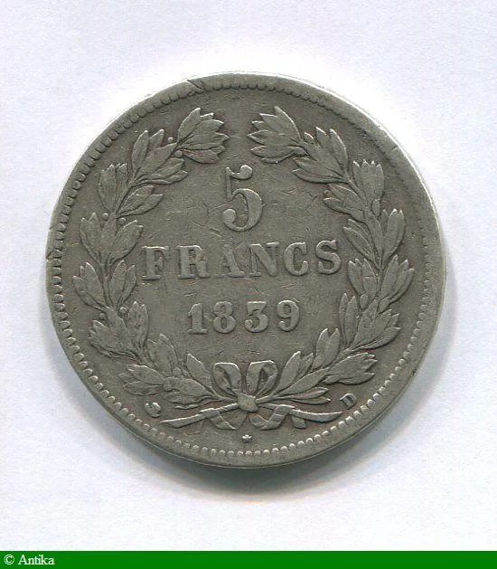 5 FRANCS T.L