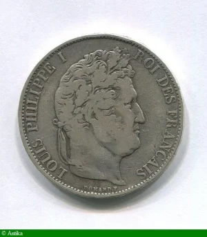 5 FRANCS T.L