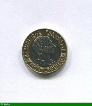 10 FRANCS MONTESQUIEU