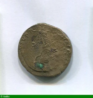 SESTERCE ROME 187 R/LA VIRTVS 22,24 gr