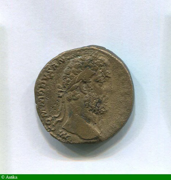 SESTERCE ROME 187 R/LA VIRTVS 22,24 gr