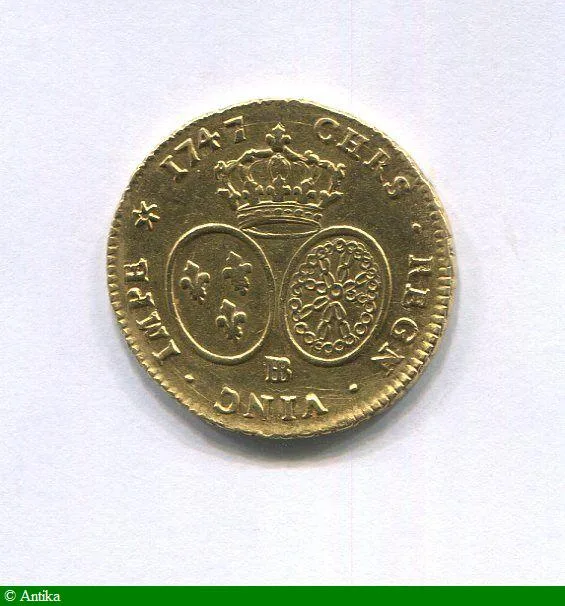 Double louis d'or au bandeau