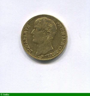 40 FRANCS OR BONAPARTE Ier CONSUL