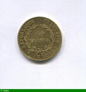 40 FRANCS OR BONAPARTE Ier CONSUL