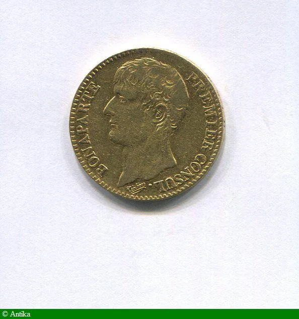 40 FRANCS OR BONAPARTE Ier CONSUL