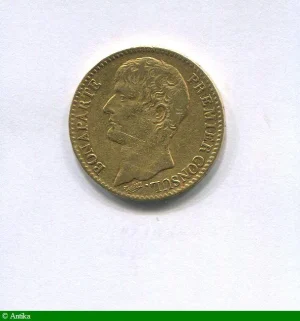 40 FRANCS OR BONAPARTE Ier CONSUL