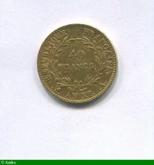 40 FRANCS OR BONAPARTE Ier CONSUL
