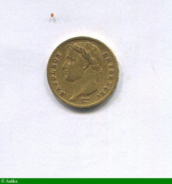 20 FRANCS OR NAP EMP revers REPUBLIQUE