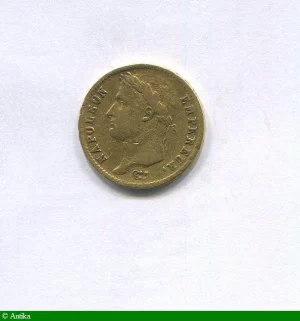 20 FRANCS OR NAP EMP revers EMPIRE