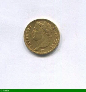 20 FRANCS OR NAP EMP revers EMPIRE