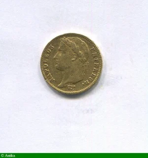 20 FRANCS OR NAP EMP revers EMPIRE