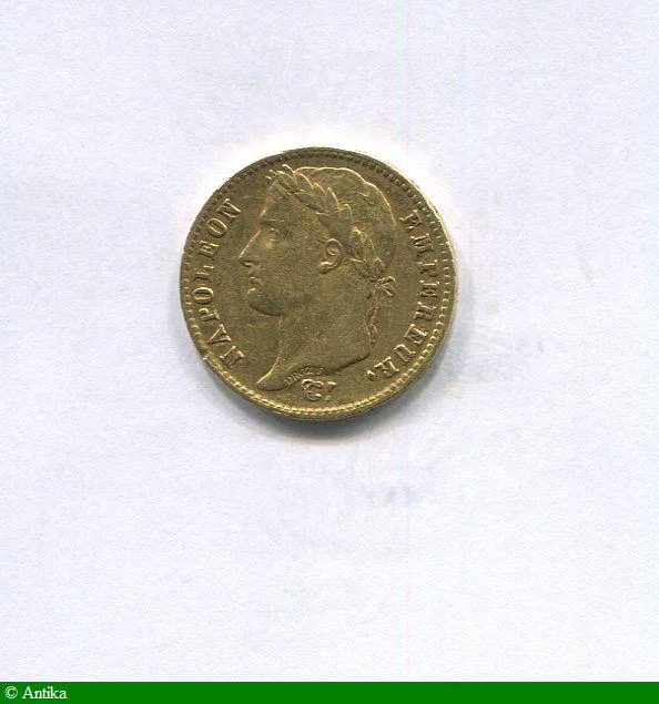 20 FRANCS OR NAP EMP revers EMPIRE