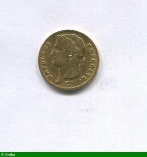 20 FRANCS OR NAP EMP revers EMPIRE
