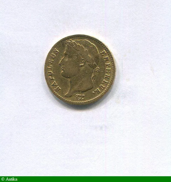 20 FRANCS OR NAP EMP revers EMPIRE