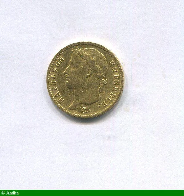 20 FRANCS OR NAP EMP revers EMPIRE