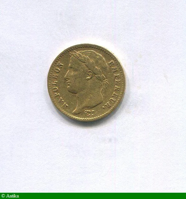 20 FRANCS OR NAP EMP revers EMPIRE