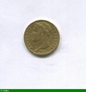 20 FRANCS OR NAP EMP revers EMPIRE