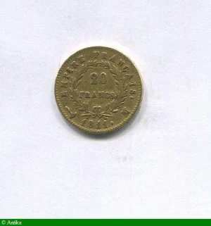 20 FRANCS OR NAP EMP revers EMPIRE