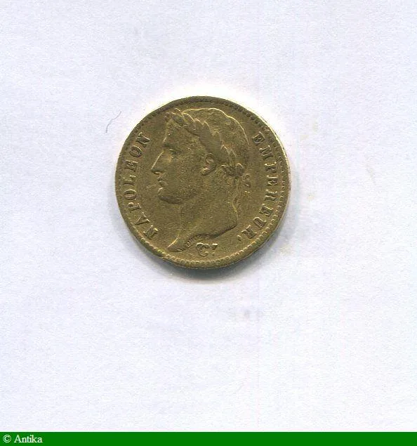 20 FRANCS OR NAP EMP revers EMPIRE