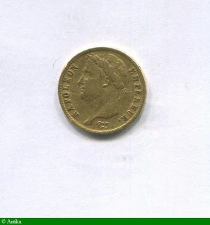20 FRANCS OR NAP EMP revers EMPIRE