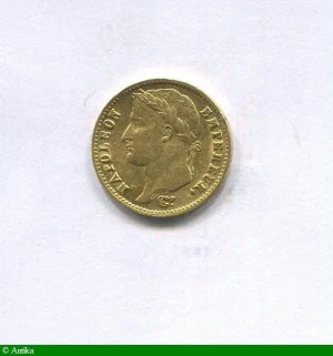 20 FRANCS OR NAP EMP revers EMPIRE