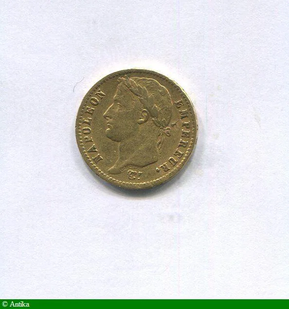 20 FRANCS OR NAP EMP revers EMPIRE