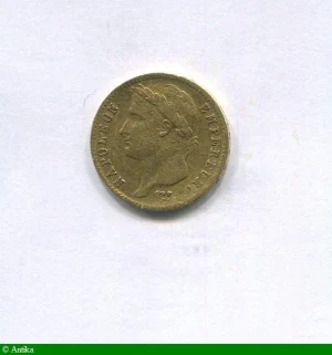 20 FRANCS OR NAP EMP revers EMPIRE